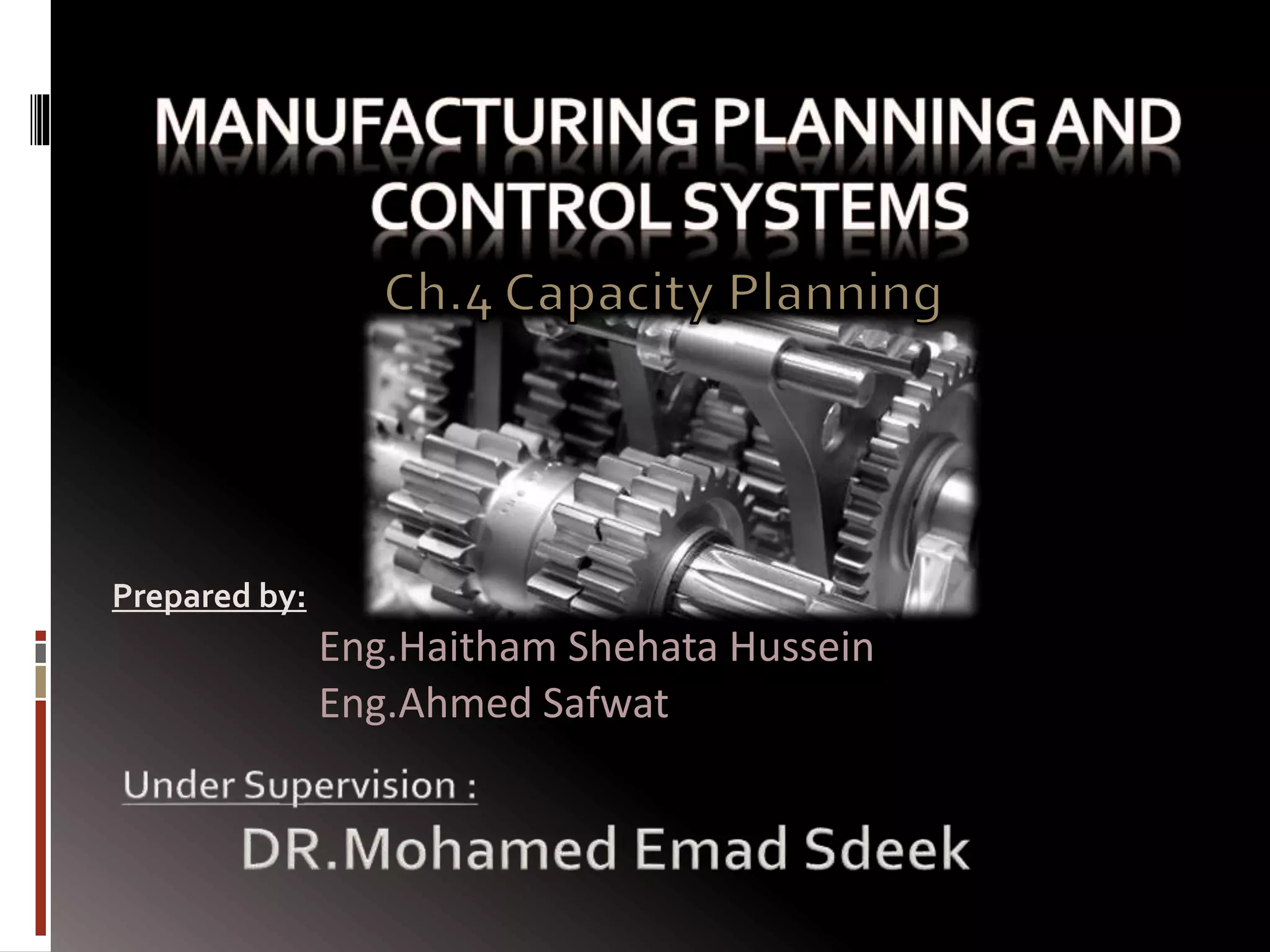 Prepared by:
Eng.Haitham Shehata Hussein
Eng.Ahmed Safwat
 