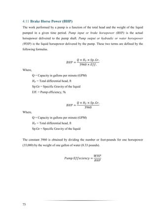 Manufacturing Processes of Centrifugal pumps at Milnars Pumps Ltd. | PDF