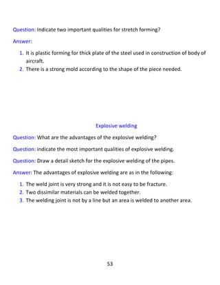 53
Cutting tool wear
‫داخورانی‬‫ئامڕازی‬‫بڕین‬
Question: Flank wear is more dangerous than crater wear.
Answer :The flank wear has division in the dimensions of the surface of
the cutting tool and it affects the surface quality because of this the
productivity of the cutting operation will be decreased. So the flank wear
is more dangerous than crater wear as shown in the figure.
:‫پرسيار‬‫د‬‫اخ‬‫التەنیشت‬ ‫ورانی‬‫مەترسیدارترە‬‫لە‬‫داخورانی‬‫سەرڕو‬.
:‫وەاڵم‬‫التەنیشت‬ ‫داخورانی‬‫هیە‬ ‫دابەشبونی‬‫لە‬‫ڕەهەندەك‬‫ان‬‫ى‬‫ڕوو‬‫ی‬‫ئامراز‬‫ی‬‫بڕین‬‫ەکەدا‬‫و‬‫ە‬‫سەر‬ ‫دەکاتە‬ ‫کار‬
‫ڕوەکە‬ ‫کواڵیتی‬‫بەهۆى‬‫ئەمە‬‫وە‬‫بەرهەمداریە‬‫تی‬‫كردار‬‫بڕین‬‫كەم‬‫دەکات‬.‫التەنیشت‬ ‫داخورانی‬
‫مەترسیدارترە‬‫لە‬‫داخورانی‬‫سەرڕو‬:‫دراوە‬ ‫نیشان‬ ‫وێنەکەدا‬ ‫لە‬ ‫هەروەك‬.
 