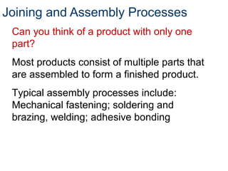 Manufacturing processes | PPT