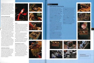 is broken to remove the solidified metal
parts.This means that complex internal
shapes can be formed, which may not be
practical for the die casting processes.
Sand casting can be used to produce
much larger castings than other casting
methods (up to several tonnes).The
molds for castings can weigh a lot more
than the casting itself. It is therefore not
practical or economical to produce very
large castings any other way.
DESIGN CONSIDERATIONS
Many design considerations must be
taken into account for sand casting parts.
These include draft angles (range from
1° to 5°, although 2° is usually adequate), 1
ribs, recesses, mold flow and partition
lines. The part must be designed to take
into account all aspects ofthe casting
process,from patternmaking to finishing.
These elements affect the design and so
all parties should be consulted early on in
the design process for optimum results.
The wall thickness that can be cast is
2.5mm up to 130mm (1-5.12 in.). Changes
in wall thickness are best avoided,
although small changes can be overcome
with tapers and fillets. If a large change
in cross-section is required, then parts
are often cast separately and assembled.
Metals cool at different rates.
Therefore it is essential to know the
material ofchoice at the design stageto
ensure accurate castings in the selected
material. Steel will shrink nearly twice as
much as aluminium and iron, whereas
brass will shrink about 50% more than
aluminium. Shrinkage increases with
cross-section and part size.
COMPATIBLE MATERIALS
This process can be used to cast ferrous
metals and non-ferrous alloys.The most
commonly sand cast materials include
iron, steel, copper alloys (brass, bronze)
and aluminium alloys. Magnesium
is becoming increasingly popular,
especially in aerospace applications
because of its lightness.
COSTS
Tooling costs arelowforone-offandlow
volume production, the main cost being
for patternmaking, which is inexpensive
compared to die casting tooling. Low
cost patterns can be machined in wood
or aluminium. Foam patterns for the 4
evaporative pattern method are the least
expensive of all.
Cycle time is moderate but depends
on the size and complexity ofthe part.
Casting usually takes less than 30
minutes, but secondary and finishing
operations increase cycle time.
Labour costs can be high, especially as
the majority of this process is manually 5
operated and the quality of casting is
affected by the skill ofthe operator.
ENVIRONMENTAL IMPACTS
Alarge percentage of each casting
solidifies in the runner and risers. This
material can be directly recycled in most
cases.The mold sand can be reused by
mixing it with virgin material. In green
sand casting up to 95% ofthe mold
material can be recycled after each use.
Energy requirements for sand casting
are quite high because the metal has
to be raised to several hundred degrees
above its melting temperature.
Case Study
Sand casting a lamp housing
The casting temperature of aluminium is
between 7300C and 78o0C (1346-1436^), yet
in preparation the aluminium is heated up
to more than 900°C (i652°F) in a kiln (image
i).The mold is prepared by placing a metal
casting box over the pattern (image 2). Sand
coated in afiim of vinyl ester is poured
over the pattern (image 3).The box is filled
incrementally and rammed down after each
fill (image 4). The quality of the fill and so
the quality ofthe final casting are largely
dependent on the skill ofthe operator
(image 5). The vinyl ester cures at room
temperatures and solidifies rapidly.
In the meantime, the cores are prepared
in a separate mold. They are made with the
same sand coated in vinyl ester.The sand is
carefully packed into the mold cavity and
rammed to compact it (image 6).The mold
can be opened almost immediately. The core
can then be removed (image 7), but it is still
very delicate at this stage and so must be
handled carefully.
Once the cores have been placed into
the drag (image 8), the mold is ready to be
brought together and clamped. Hot molten
metal is poured into the runner (image 9),
where it spreads through the mold and
up the risers. When the mold is full an
exothermic metal oxide (aluminium oxide
in this case) is poured into the runner and
risers (image 10). The powder burns at a
very high temperature, which keeps the
aluminium molten in the top ofthe mold
for longer. This is important to minimize
porosity in the top surface of the cast part.
After 15 minutes the casting boxes are
separated along the partition line and
the part is revealed - covered in a layer of
charred sand (image 11).The sand is broken
away from around the metal casting
(image 12). The surface finish is relatively
good and so little finishing is required. The
parts are cut free from the runner system
(image 13) and are now ready for abrasive
blasting and finishing (image 14).
(/).
>
CO
>
cn
Featured Manufacturer
Luton Engineering Pattern Company
www.chilterncastingcompany.co.uk
 