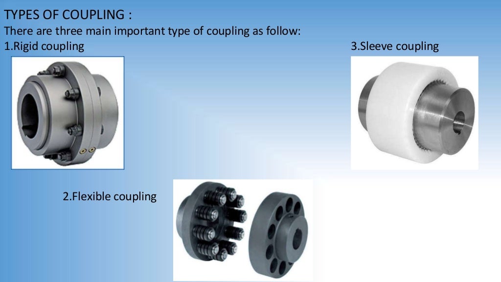 Manufacturing processes of rigid coupling