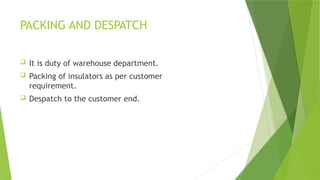 MANUFACTURING PROCESS OF INSULATORS.pptx