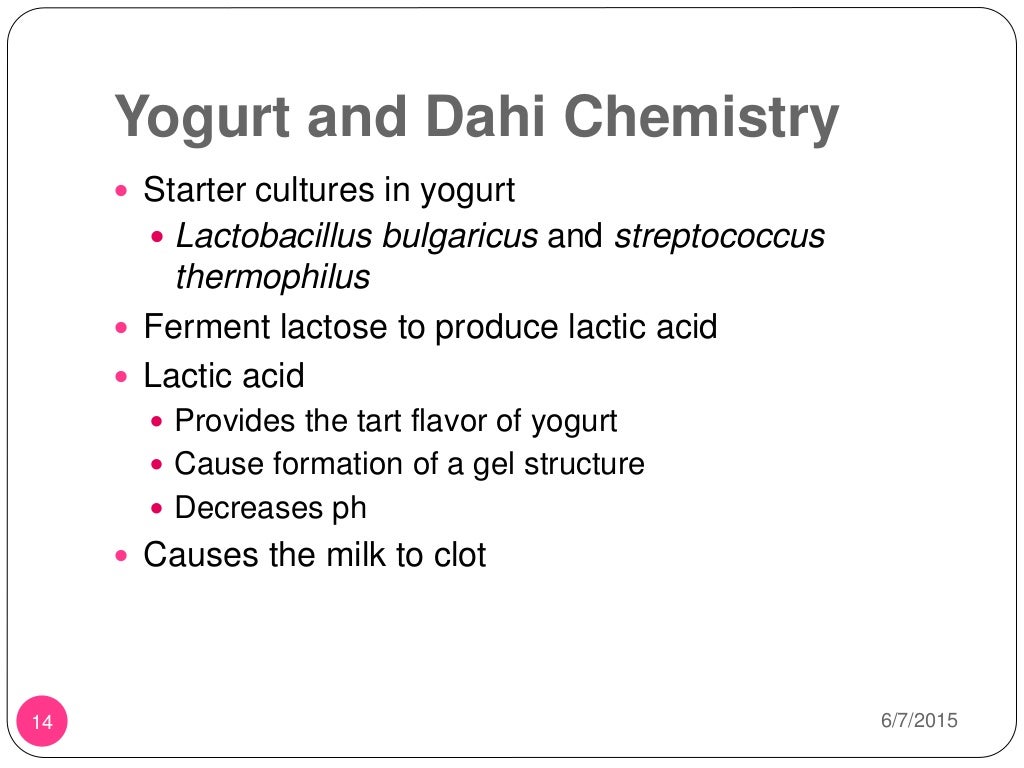 Manufacturing process of yogurt and dahi
