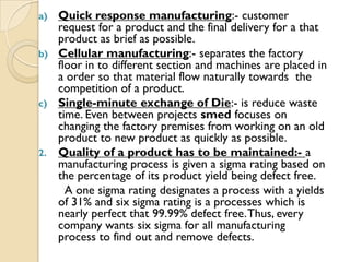 Manufacturing quality qm | PPTX