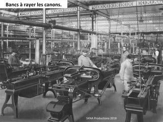 Bancs à rayer les canons.
5KNA Productions 2018
 