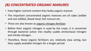 Manure Examples Manures definition importance types examples | PDF