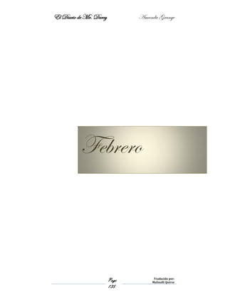 El Diario de Mr. Darcy Amanda Grange
Page
135
Traducido por:
Malinalli Quiroz
Febrero
 