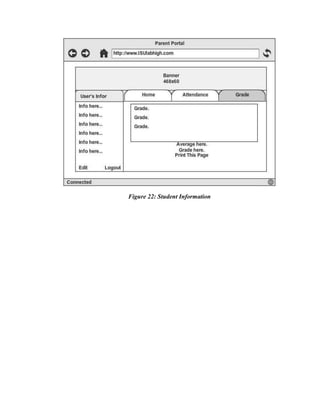 Figure 22: Student Information

 