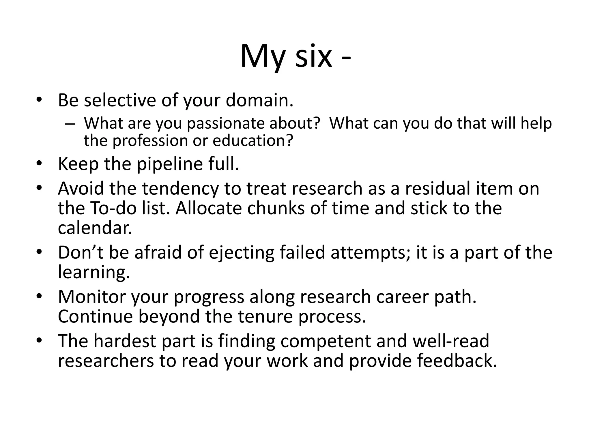 Manuscript development workshop | PPT