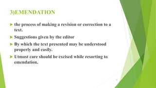 Emendation Example MANUSCRIPTOLOGY shruthi ppt.pptx