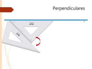 Perpendiculares
r
 