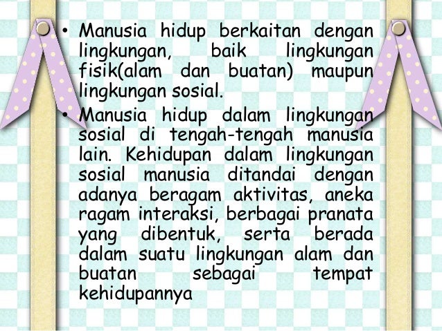 Manusia Dan Lingkungan 69752278