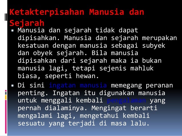 Manusia dan sejarah - Manusia Dan Sejarah 19 638