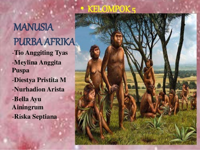 Manusia Purba Afrika