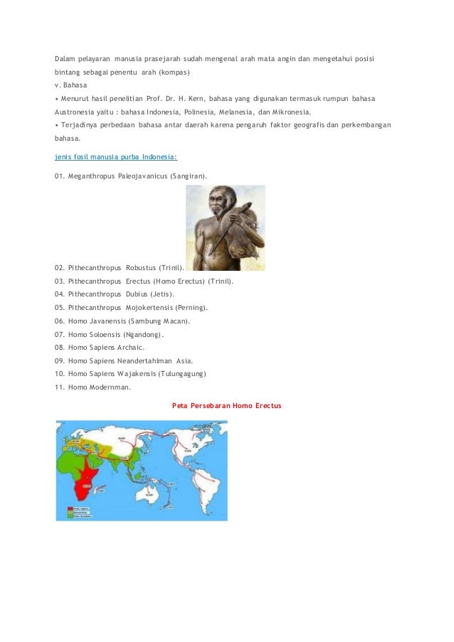 Manusia Purba Di Indonesia Manusia Purba Di Indonesia