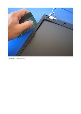 Aqui temos a tela aberta:
 