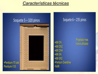 Características técnicas
 
