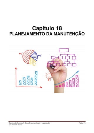 Manutenção Industrial – Entendendo sua função e organização Página 96
Jose Donizetti Moraes
Capitulo 18
PLANEJAMENTO DA MANUTENÇÃO
 