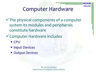 computer fundamentals | PPTX