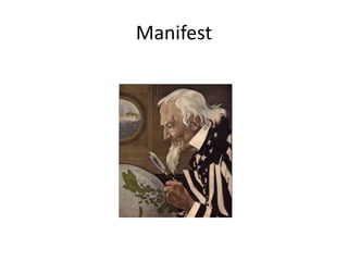 Manifest