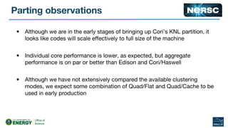 Manycores for the Masses