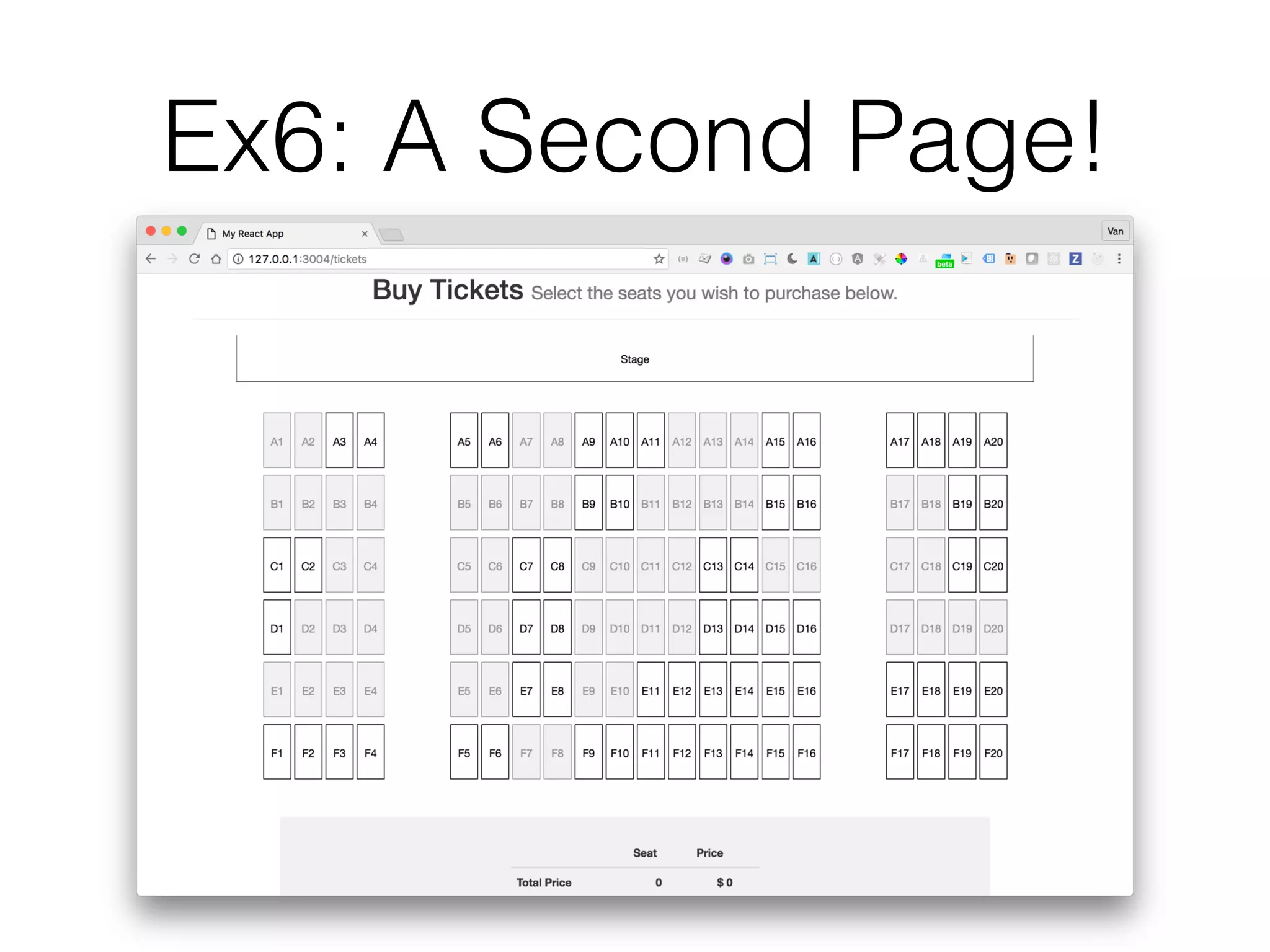 Ex6: A Second Page!
 