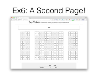 Ex6: A Second Page!
 