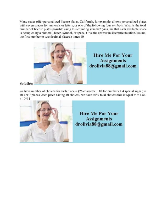 Many states offer personalized license plates California for example.docx