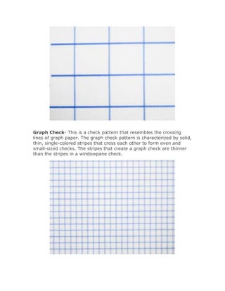 Many variations of the major patterns exist as designers are constantly ...