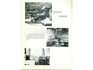 Manzanita Ranch School 1969 Yearbook