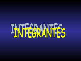 INTEGRANTES 