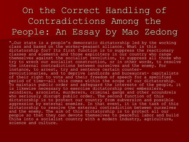 China under Mao Zedong | PPT | Civic affairs | Politics