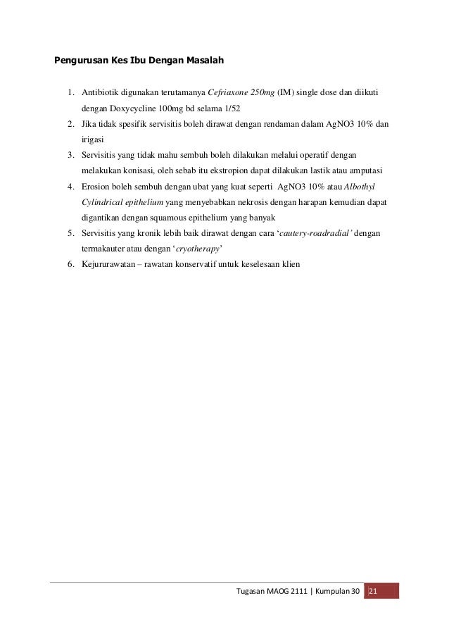 Vaginitis, Vulvitis dan Vulvovaginitis
