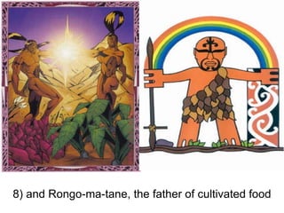 8) and Rongo-ma-tane, the father of cultivated food 