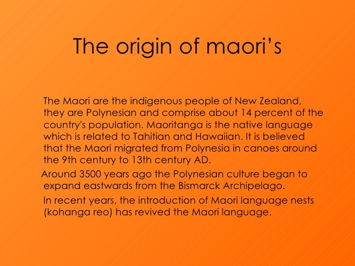 Introduction to Māori Culture