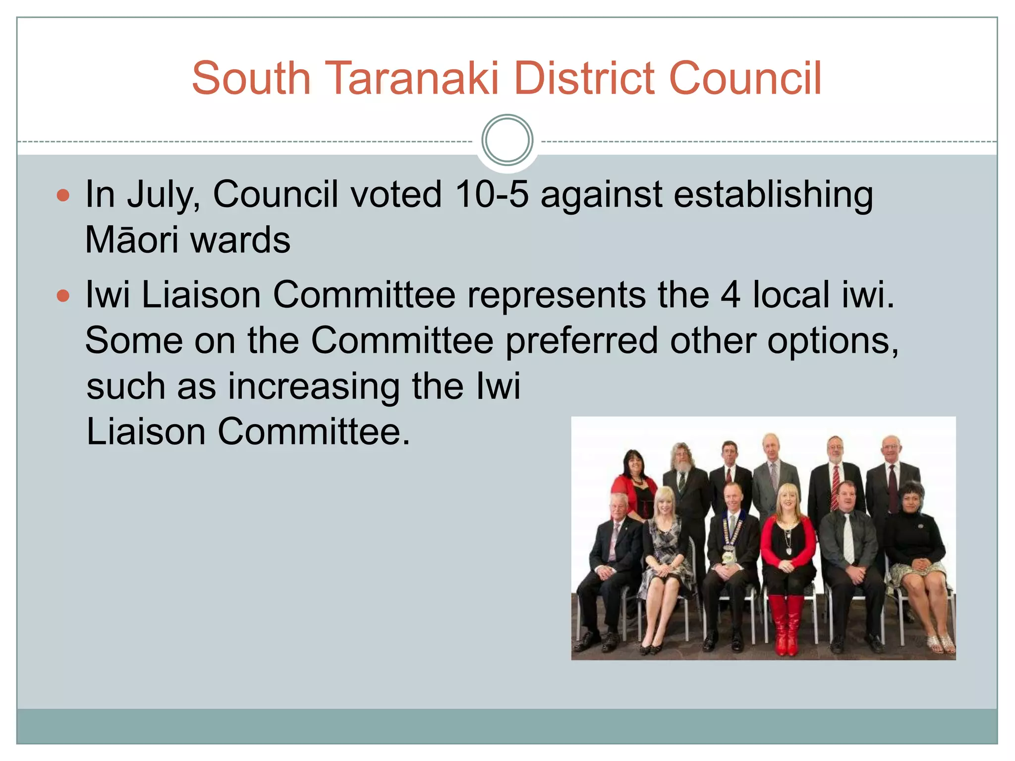 21 will be consulting and/or considering the Māori wards option by 23 November  