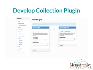 Develop Collection Plugin
 