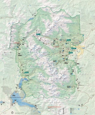 NostalgicOutdoors™- Rocky Mountain National Park MAP