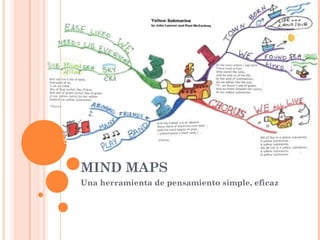 MIND MAPS 
Una herramienta de pensamiento simple, eficaz 
 