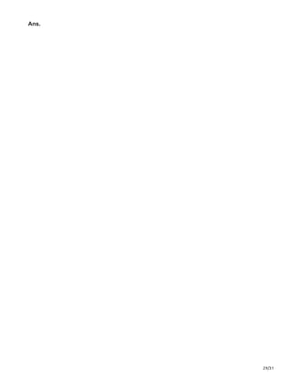 29/31
Ans.
 