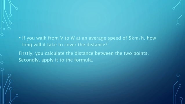 Map work calculations | PPTX