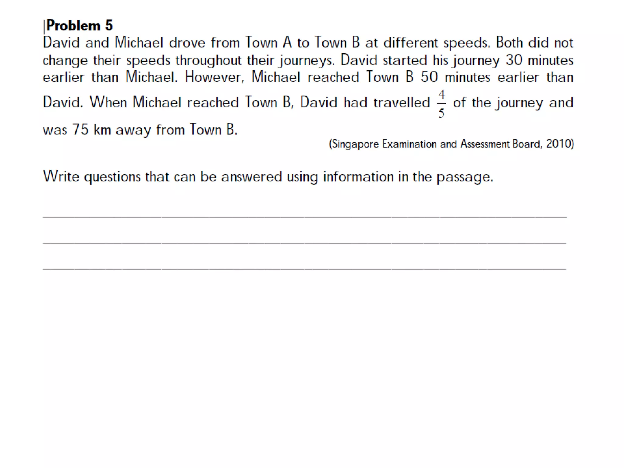 Teaching of Ratio, Rate and Differentiated Instruction