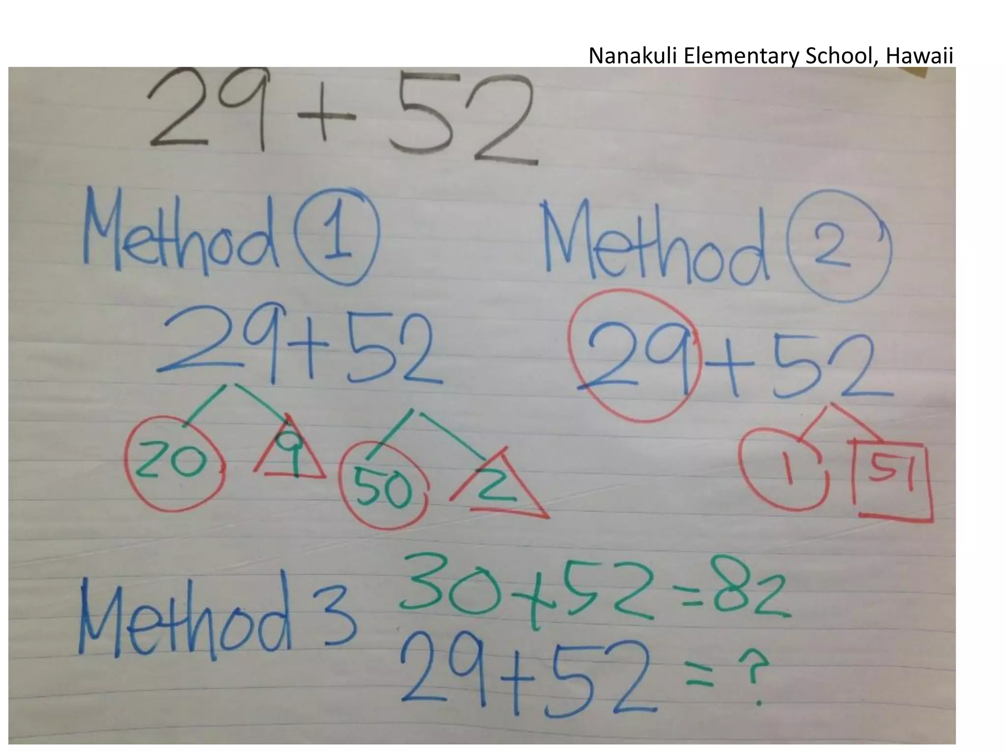 Nanakuli Elementary School, Hawaii
 