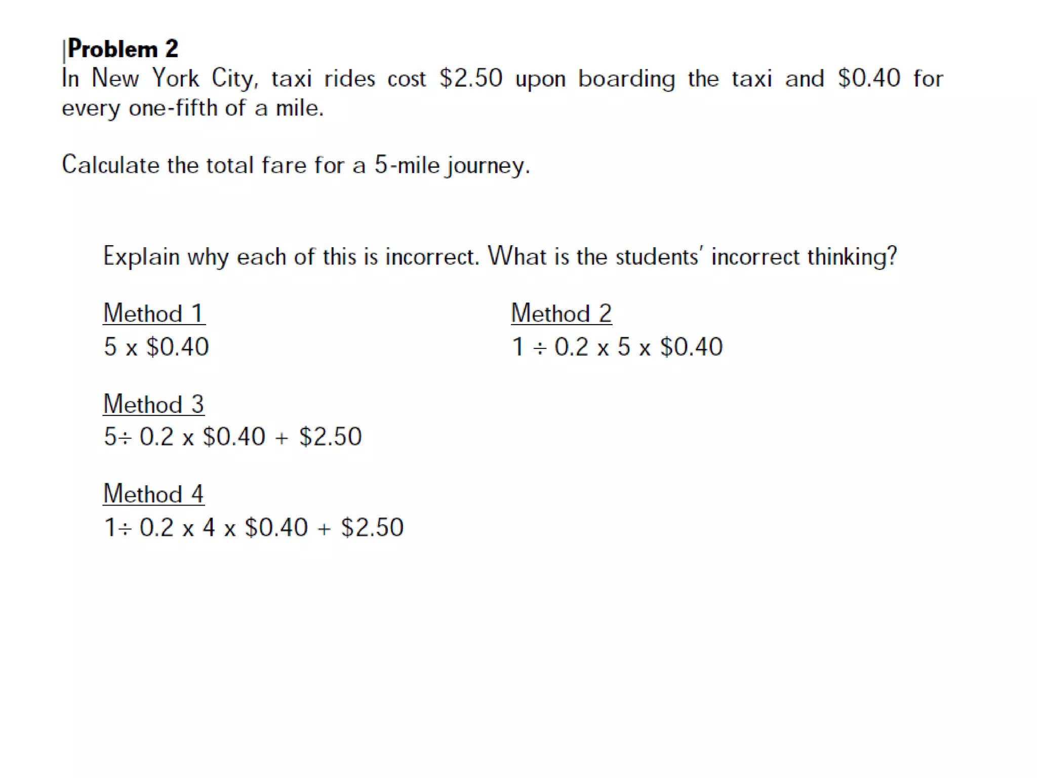 Teaching of Ratio, Rate and Differentiated Instruction