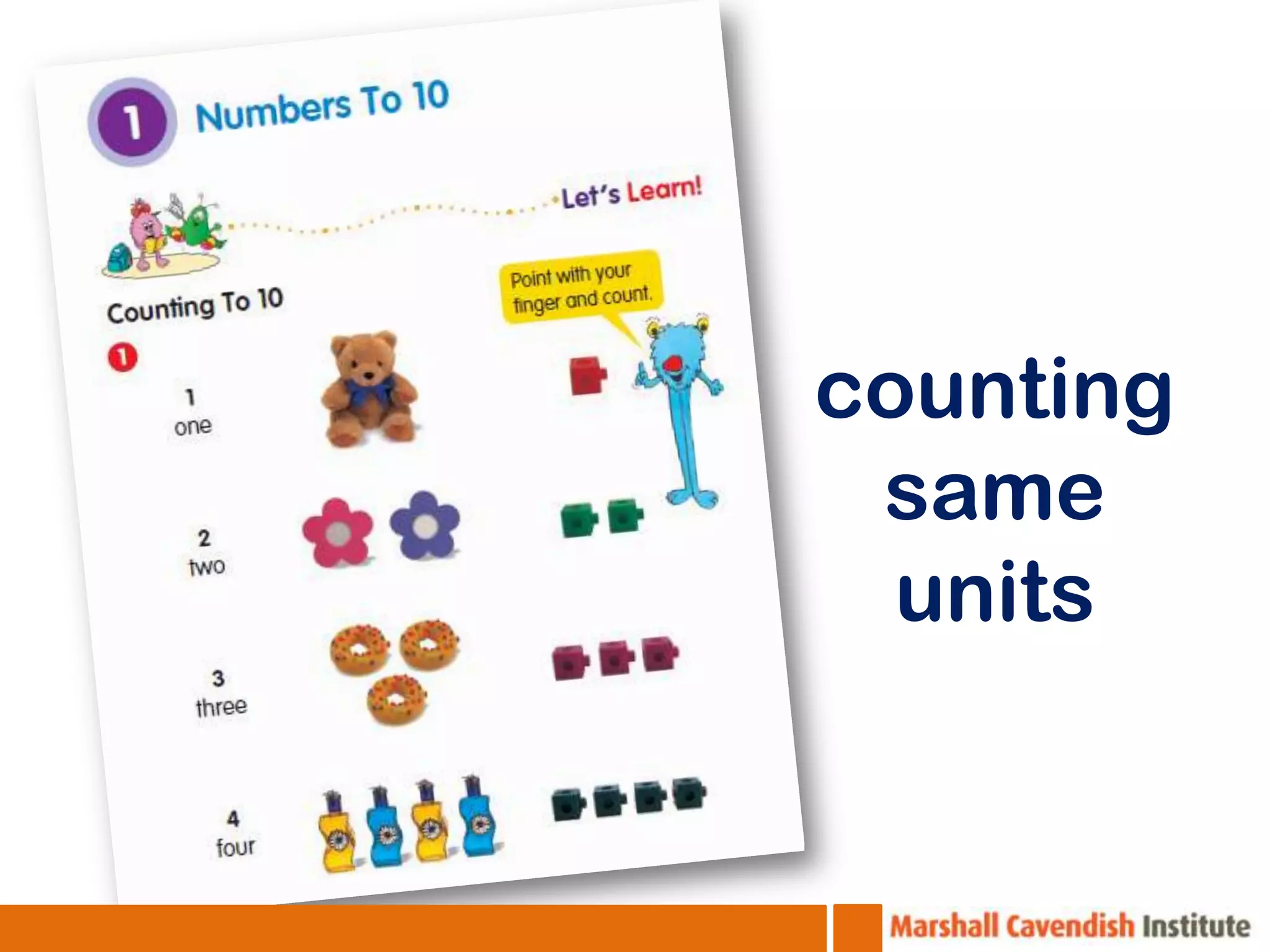 counting
 same
  units
 