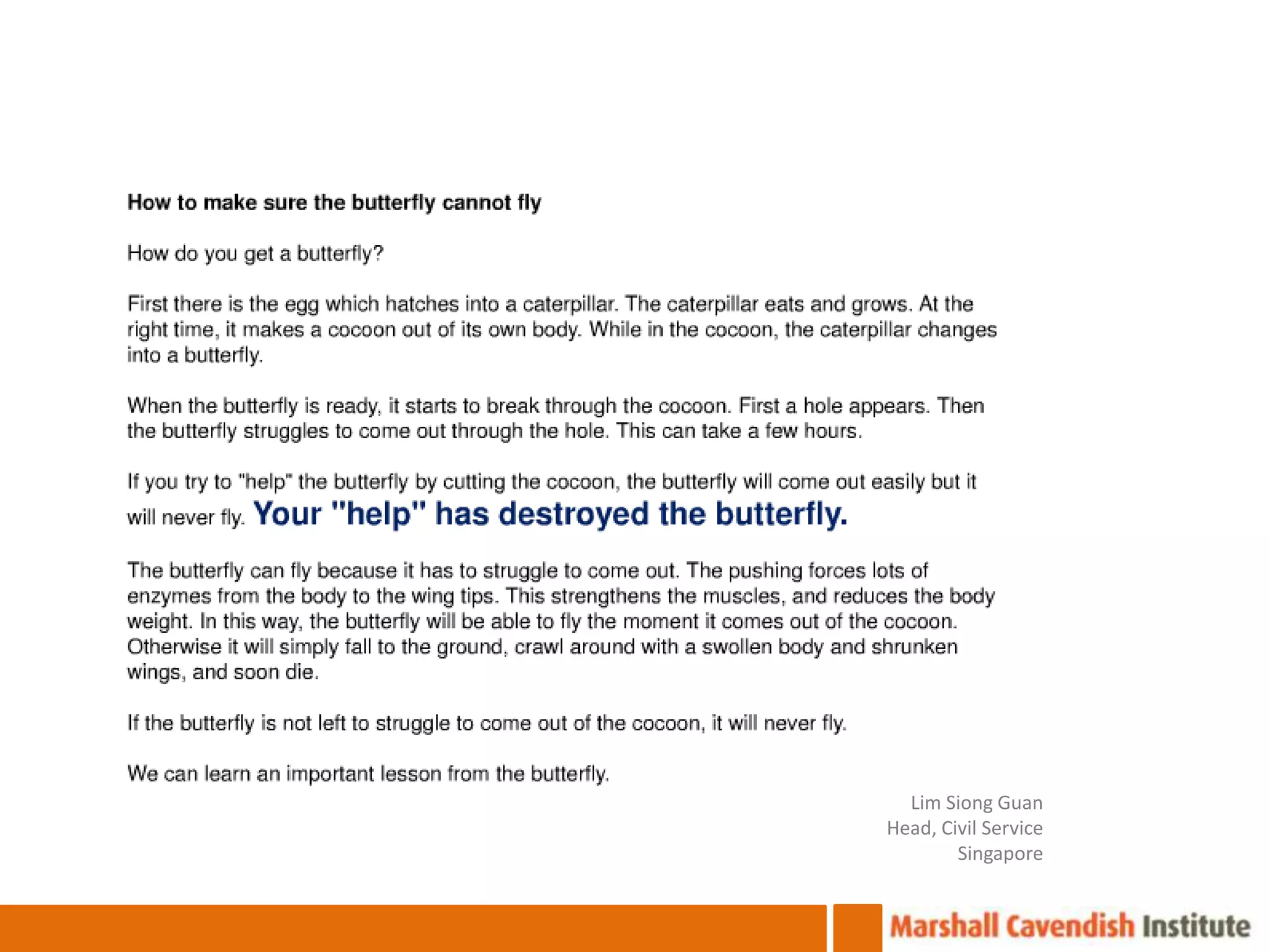 Lim Siong Guan
Head, Civil Service
        Singapore
 