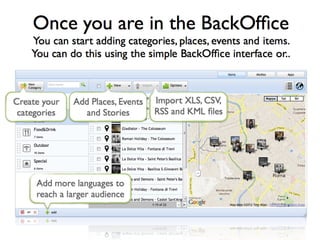 Startup in action: Map2app, by Pietro Ferraris