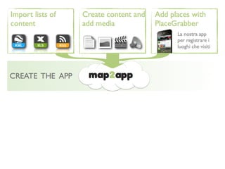 Startup in action: Map2app, by Pietro Ferraris