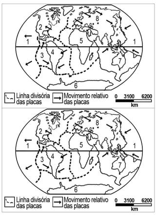 Mapa placas tectonicas